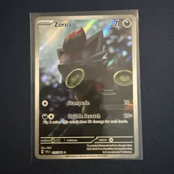 Pokemon TCG Zorua Shrouded Fable Illustration Rare Card 075/064 NM/M Condition - Image 1