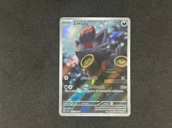 Pokemon TCG - Zorua 075/064 Shrouded Fable Illustration Rare - NM - Image 1