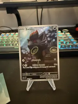 Pokemon TCG Zorua Shrouded Fable Illustration Card 075/064 - Image 1