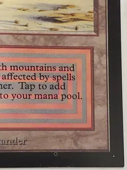 Bandlands dual land Collectors Edition Beta Unplayed MTG CE NM+ See Pics - Image 5