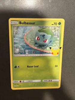 Bulbasaur - 1/25 - McDonald's 25th Anniversary - Pokemon Card TCG - NM/LP - Image 1