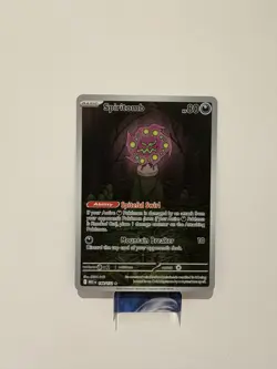 Pokemon Card TCG - Spiritomb 148/132 - Mega Evolution - Illustration Rare - NM ⭐ - Image 1