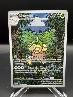Pokemon TCG Card Exeggutor 135/132 Mega Evolution Illustration Rare - NM - Image 1