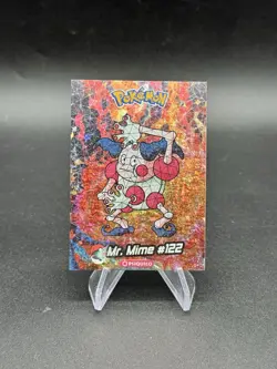 Pokemon Mr. Mime Cracked Ice Holo 2024 Crystal Card Collection Peru US Seller - Image 1
