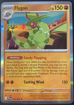Flygon 053/094 Me02: Phantasmal Flames Holo - Pokemon Card - Image 1