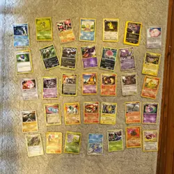 Pokemon TCG 1990s, 2000s, 2010s Lot 31 Cards English, 5 Holos or Reverse - Image 1