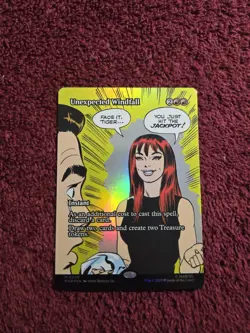 Unexpected Windfall 0029 Foil Borderless Marvels Spider-Man - Image 1