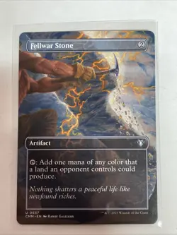 Fellwar Stone (Borderless) Commander Masters #657 Uncommon - Image 1