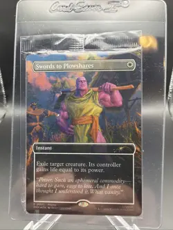 Swords to Plowshares (Borderless) (Magazine Insert) Media Promos Foil - Image 2