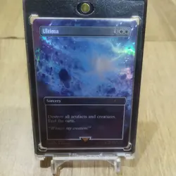 MTG FINAL FANTASY Ultima Standard Showdown Borderless Foil Promo English - Image 1