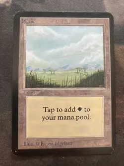*** ALPHA Plains (Trees) *** NM-Mint Clean! - DUTY FREE - Magic MtG - Image 1