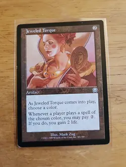 Jeweled Torque - Mercadian Masques - MTG Magic - Uncommon - Artifact - Image 1