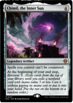 Chimil, the Inner Sun 137 Mythic Commander: Lorwyn Eclipsed NM MTG - Image 1