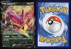 Liepard V 104/198 Holo V Rare Chilling Reign Pokemon NM - Image 3