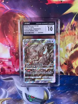 CGC 10 Hisuian Zoroark VSTAR GG56/GG70 Crown Zenith Pokemon TCG - Image 1
