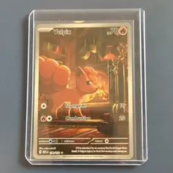 The Pokemon Company Pokemon TCG Vulpix 138/132 IR Holo EN Full Art - Image 1