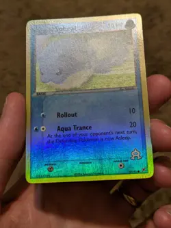 Team Aqua's Spheal 57/95 EX Team Magma vs Aqua Pokemon Card Reverse Holo Rare LP - Image 3