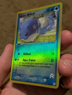 Team Aqua's Spheal 57/95 EX Team Magma vs Aqua Pokemon Card Reverse Holo Rare LP - Image 5