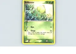 Bulbasaur 55/112 Common FireRed & LeafGreen Pokemon Near Mint - Image 1