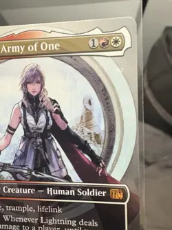 Lightning, Army of One (Borderless Regular NON FOIL) Final Fantasy - Image 3