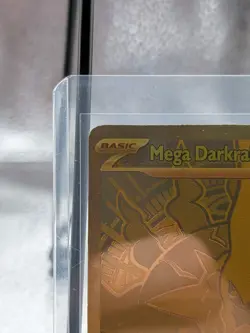 Mega Darkrai EX 120/084 Hyper Rare Gold Full Art Pokemon TCG English Pitch Black - Image 2