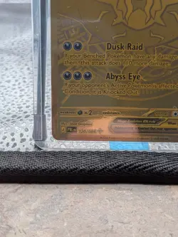 Mega Darkrai EX 120/084 Hyper Rare Gold Full Art Pokemon TCG English Pitch Black - Image 5