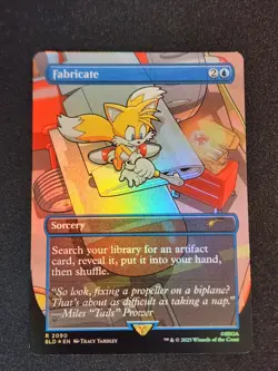 Fabricate - Foil - Sonic The Hedgehog Secret Lair 2090 NM MTG - Image 1
