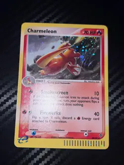 SWIRL Charmeleon 99/97 Dragon Holo Pokemon Vintage Clean - Image 1