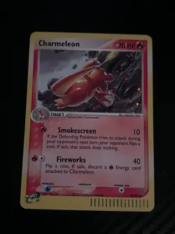 SWIRL Charmeleon 99/97 Dragon Holo Pokemon Vintage Clean - Image 4