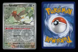 REVERSE HOLO SPEAROW COMMON 021/165 NM POKEMON - Image 3