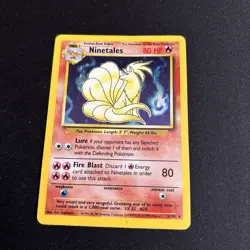 Ninetales - 12/102 - Holo Rare - Unlimited Edition Base Set Pokemon - Image 1