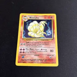 Ninetales - 12/102 - Holo Rare - Unlimited Edition Base Set Pokemon - Image 2
