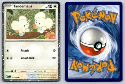 TANDEMAUS (COSMOS FOIL) 167/193 HOLO POKEMON MP SEKIO - Image 3