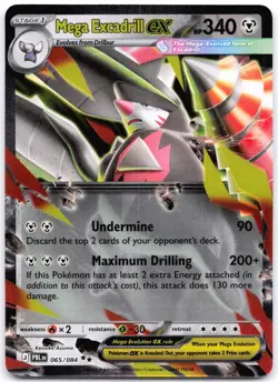 Mega Excadrill ex 065/084 Holo Pitch Black - Image 1