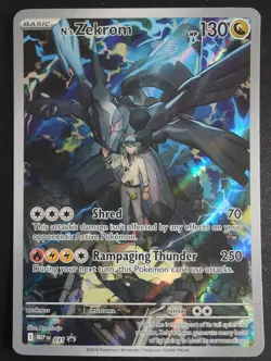 N's Zekrom 031 Pokemon TCG ME: Mega Evolution Promo NM - Image 1