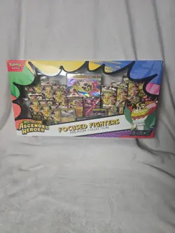 POKEMON TCG Ascended Heroes Focused Fighters Premium Collection - NEW IN HAND - Image 1
