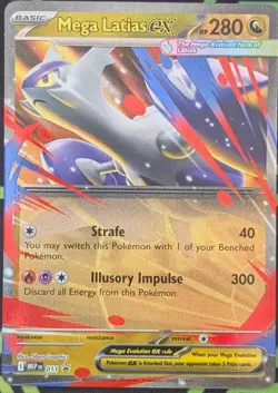 Pokemon TCG Mega Latias Ex MEP En #11 2025 MEP: Black Star Promo NM - Image 1
