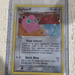 Pokemon Jigglypuff 65/112 EX FireRed & LeafGreen Reverse Holo rare LP - Image 1