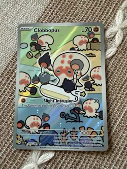 Pokemon TCG Clobbopus 207/191 Surging Sparks Illustration Full Art - Image 1