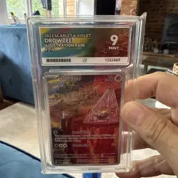 2023 Pokemon Scarlet & Violet Drowzee #210 Illustration Rare ACE Graded 9 Mint - Image 3