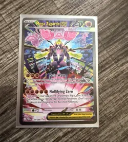 Mega Zygarde EX Secret Rare Holo 310 HP Pokemon TCG POR 120/088 English - Image 1