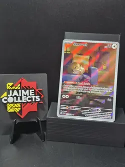 Pokemon Skwovet Scarlet & Violet Base Set Illustration Rare NM 222/198 - Image 1