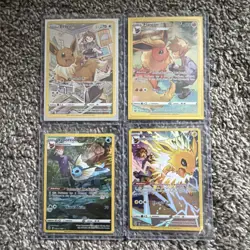 Pokemon Brilliant Stars Eevee Trainer Gallery Ultra Rare Holo #TG11/TG30 NM Lot - Image 1