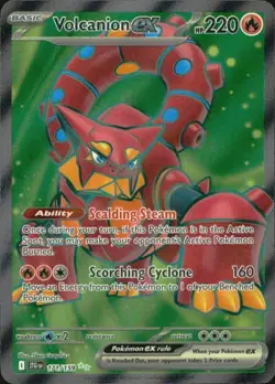 Volcanion ex 171/159 Ultra Rare Journey Together Pokemon Holo NM - Image 1