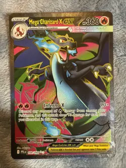 Mega Charizard X ex 109/094 PFL Ultra Rare NM Mint Pokemon - Image 1