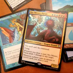 Complete Commander Magic Deck EDH - *Niv-Mizzet Parun Rare COLORS Protection* - Image 1