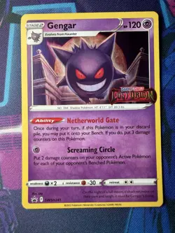 2022 Pokemon Lost Origin Stamped Promo - Gengar SWSH241 - NM - Image 1