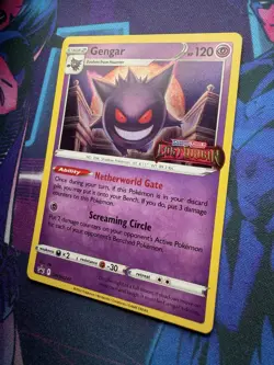 2022 Pokemon Lost Origin Stamped Promo - Gengar SWSH241 - NM - Image 2