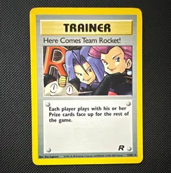 Wizards of the Coast Pokemon TCG Here Comes Team Rocket! 15/82 Rare Holo EN 2000 - Image 1