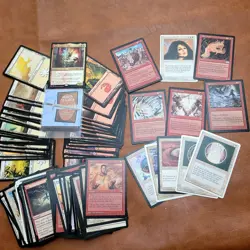 Complete Commander Magic Deck EDH - *RED AND WHITE Rare COLORS Protection* - Image 1